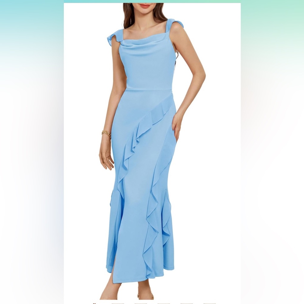 Baby Blue formal dress